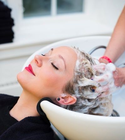 lavado de cabello nutritivo